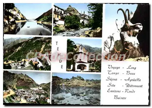 Cartes postales moderne Tende (A M) Alt 816 m