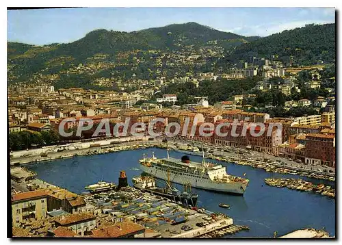 Cartes postales moderne Nice Capitale Mondiale du Tourisme Le Napoleon Courrier de la Corse quittant son ecrin bleu du