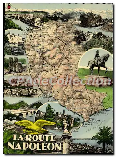 Cartes postales moderne La Route Napoleon