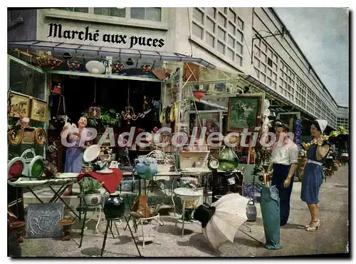 Cartes postales moderne Paris Le Marche aux Puces