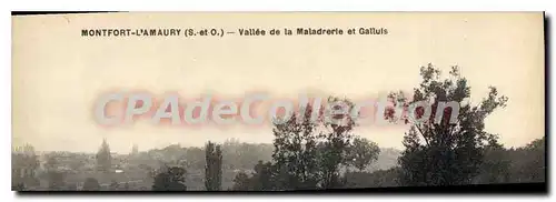 Cartes postales Montfort l'Amaury (S et O) Vallee de la Maladrerie et Galluis