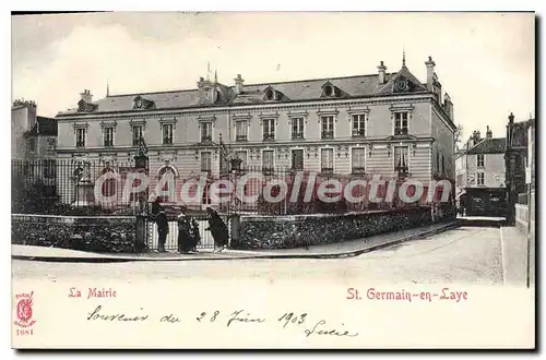 Cartes postales St Germain en Laye La Mairie