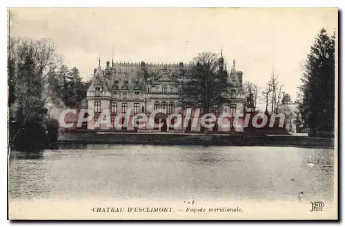 Ansichtskarte AK Chateau d'Esclimont Facade meridionale