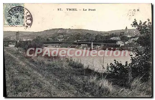 Cartes postales Triel Le Pont