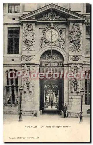 Ansichtskarte AK Versailles Porte de l'Hopotal militaire