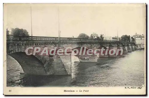 Cartes postales Meulan Le Pont