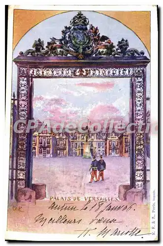 Cartes postales Versailles Palais de Versailles