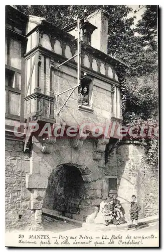 Cartes postales Mantes Porte aux Pretres