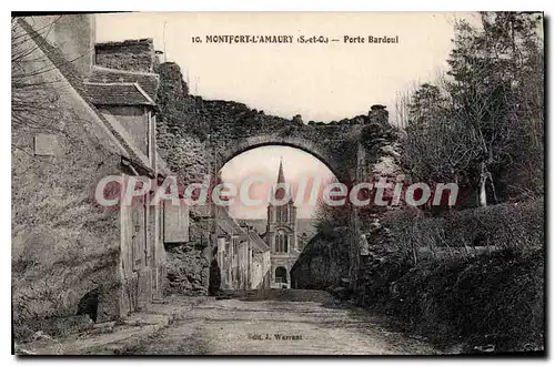 Ansichtskarte AK Montfort L'Amaury (S et O) Porte Bardoul