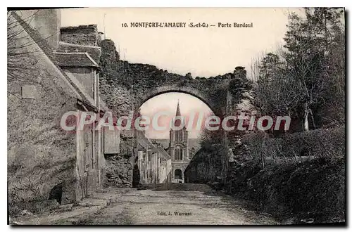 Cartes postales Montfort L'Amaury (S et O) Porte Bardoul