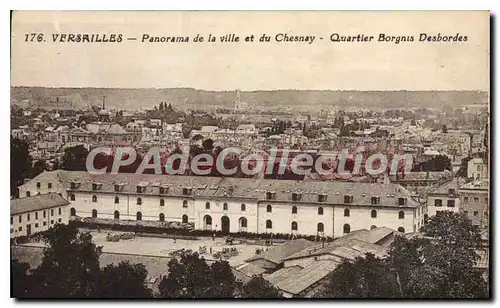 Ansichtskarte AK Versailles Panorama de la ville et du Chesnay Quartier Borginis Desbordes