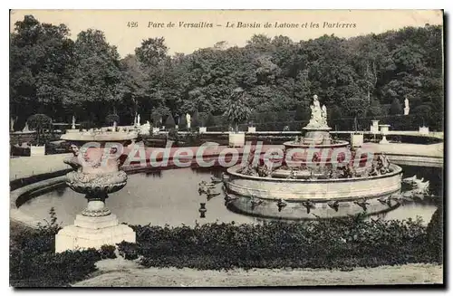 Ansichtskarte AK Versailles Parc de Versailles Le Bassin de Latone et les Parterres