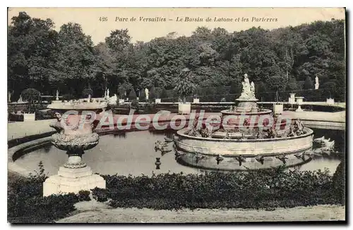 Cartes postales Versailles Parc de Versailles Le Bassin de Latone et les Parterres