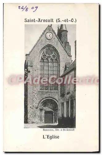 Cartes postales Saint Arnoult (S et O) L'Eglise