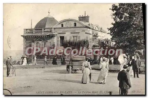 Cartes postales Saint Germain en Laye Le Pavillon Henri IV l'Entree