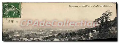 Cartes postales Meulan Panorama sur Meulan et les Mureaux