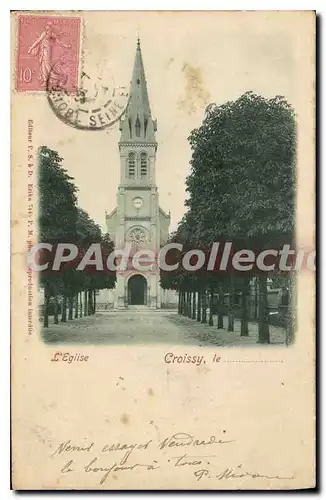 Cartes postales Croissy L'Eglise