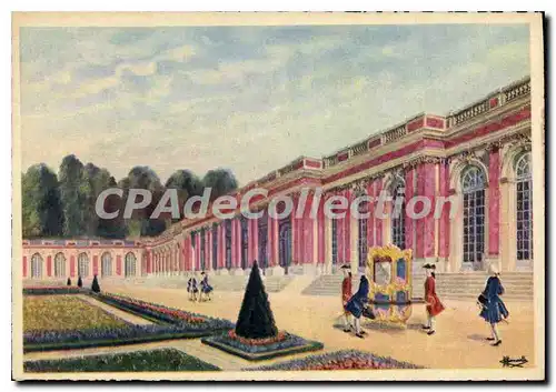 Moderne Karte Versailles Chateua de Versailles Le Grand Trianon