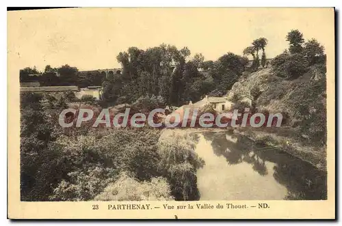 Ansichtskarte AK Parthenay Vue sur la Valle de Thouet