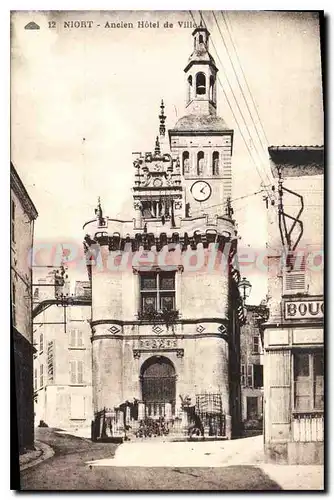 Cartes postales Niort Ancien Hotel de Ville