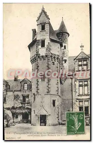 Cartes postales Thouars (D S) Hotel du President Tyndo actuellement Ecole Primaire des Filles
