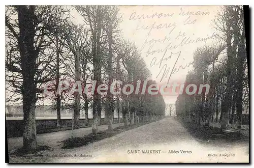 Cartes postales Saint Maxient Allees Vertes