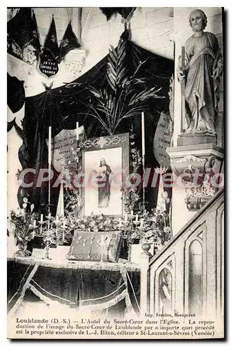 Cartes postales Loublande (D S)L'Actuel du Sacre Coeur dans l'Eglise