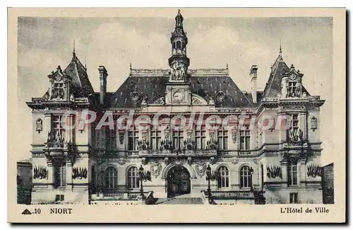 Cartes postales Niort L'Hotel de Ville