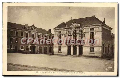 Cartes postales Parthney Le Grand Hotel et le Theatre