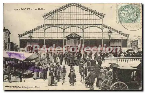 Cartes postales Niort Les Halles