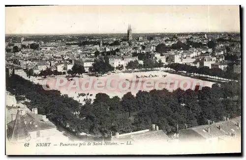 Cartes postales Niort Panorama pris de Saint Hilaire