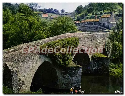 Moderne Karte Argenton Chateau Les Deux Sevres touristiques Le Pont neuf sur l'Argenton