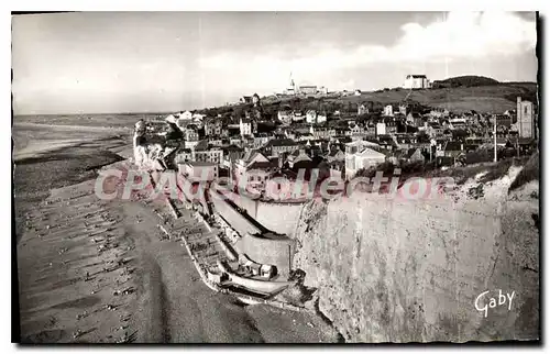 Cartes postales Ault Onival (Somme) La Plage et les Falaises