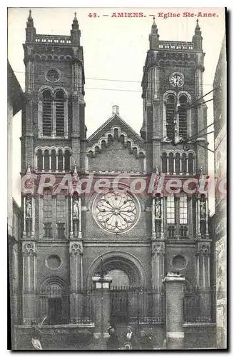 Ansichtskarte AK Amiens Eglise Ste Anne