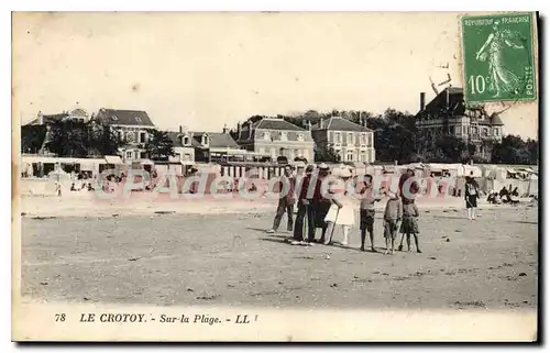 Cartes postales Crotoy Sur le Plage