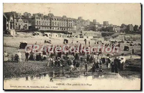 Ansichtskarte AK Onival Vue generale de la Plage