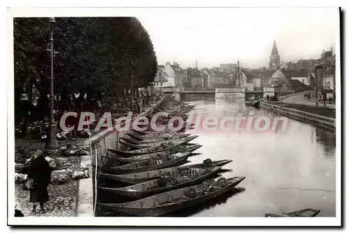Cartes postales Amiens (Somme) Le Marche sur l'eau