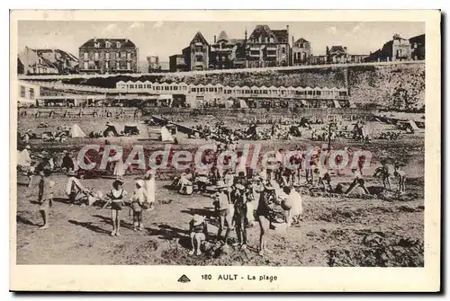 Cartes postales Ault La plage