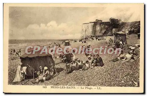 Cartes postales Mers les Bains La Plage