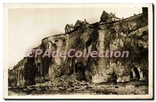 Cartes postales Onival sur Mer (Somme) Les Falaises