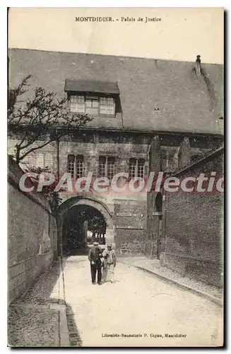 Cartes postales Montdidier Palais de Justice