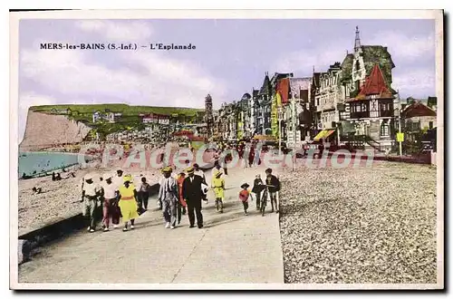 Ansichtskarte AK Mers les Bains L'Esplanade