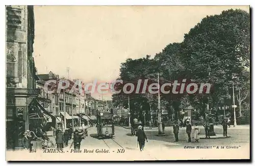 Cartes postales Amiens Place Rene Goblet