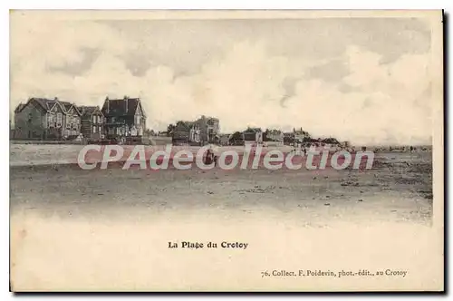 Cartes postales La Plage du Crotoy