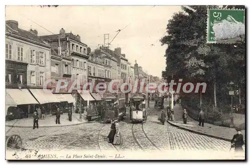 Cartes postales Amiens La Place Saint Denis