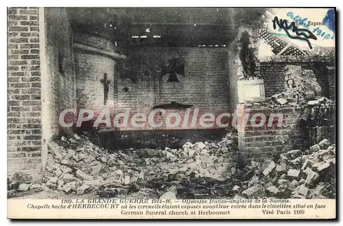 Cartes postales Offensive franco anglaise de la Somme