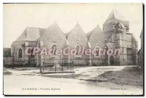 Cartes postales Cayeux Vielle Eglise