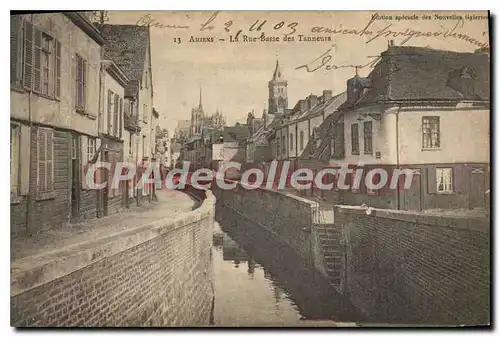 Cartes postales Amiens La Rue Basse des Tanneurs