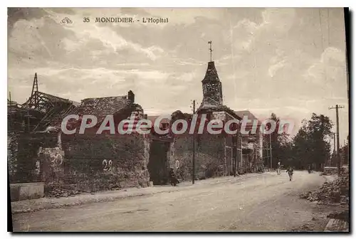 Ansichtskarte AK Montdidier L'Hopital