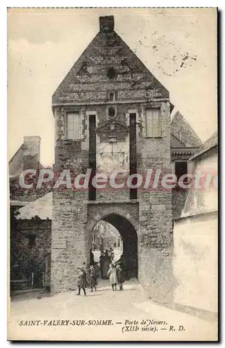 Cartes postales Saint Valery sur Somme Porte de Nevers